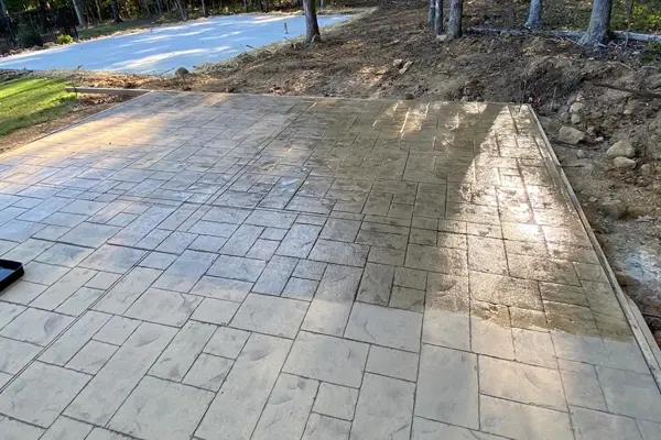 Concrete Patio Installation
